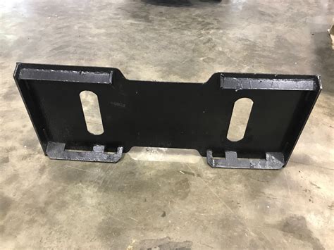 skid steer attach plate 3 8|skid steer quick attachment plate.